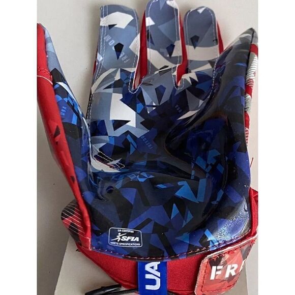 Under Armour F8 Novelty Football Gloves Freedom Limited Edition Men’s Sz XL NEW - Picture 8 of 11